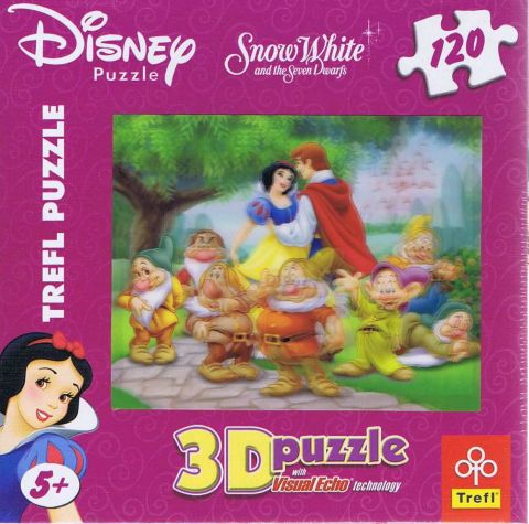 Snow White and the Seven Dwarfs, 3D - 120 brikker (1)